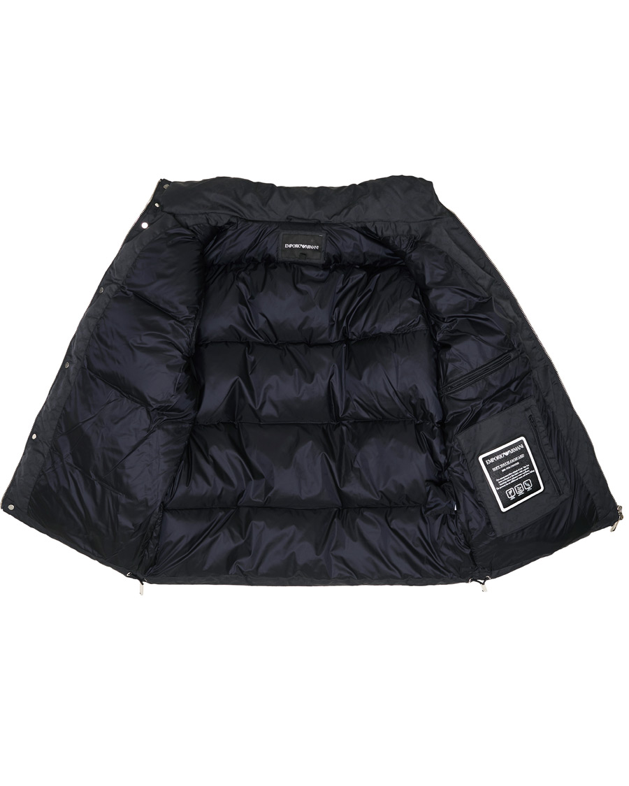 Herren | Jacken | Emporio Armani | Tonal Logo Down Jacket Navy