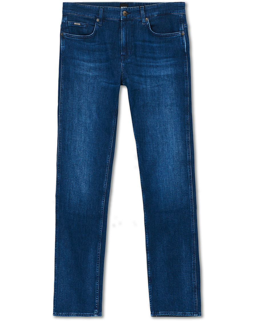 Herren | Jeans | BOSS BLACK | BOSS Delaware Slim Fit Stretch Jeans Medium Blue