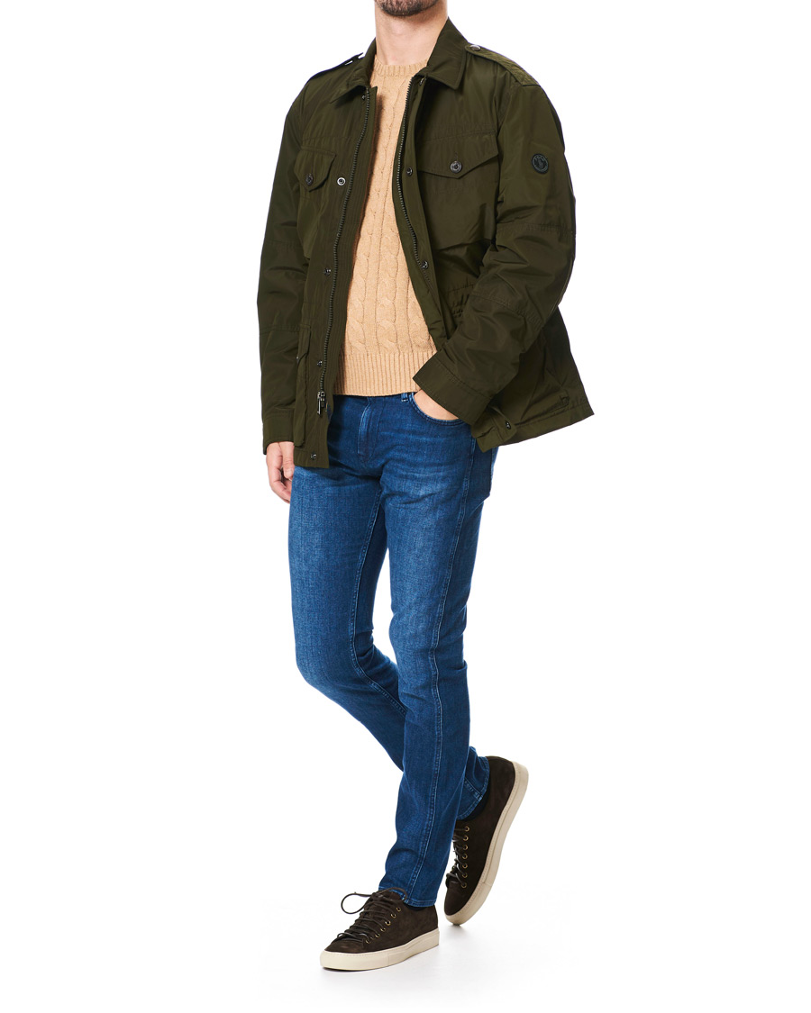 Herren | Jeans | BOSS BLACK | BOSS Delaware Slim Fit Stretch Jeans Medium Blue