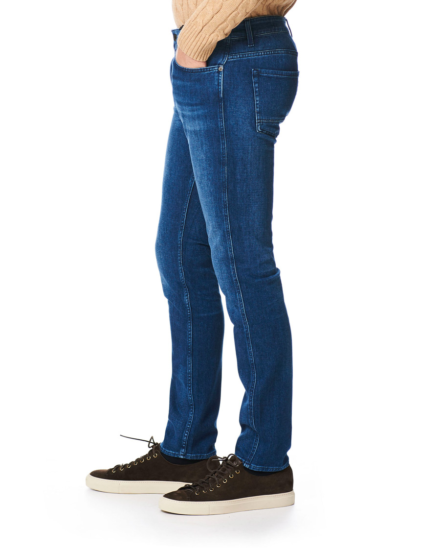 Herren | Jeans | BOSS BLACK | BOSS Delaware Slim Fit Stretch Jeans Medium Blue