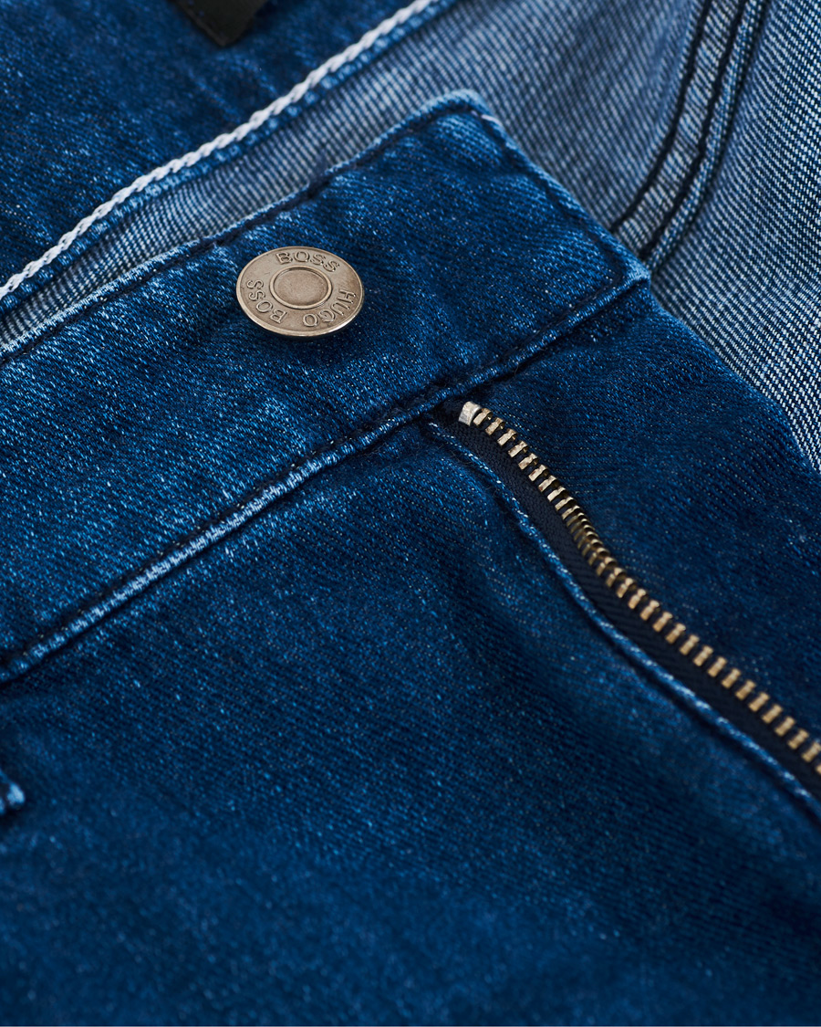 Herren | Jeans | BOSS BLACK | BOSS Delaware Slim Fit Stretch Jeans Medium Blue