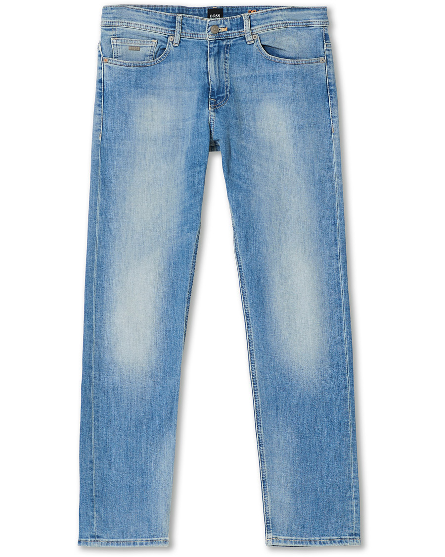 Herren | Jeans | BOSS ORANGE | BOSS Casual Delaware Slim Fit Stretch Jeans Aqua