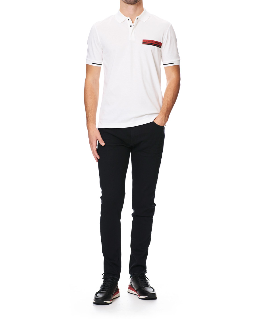 Herren | Jeans | BOSS BLACK | BOSS Porsche Capsule Tapered Jeans Black