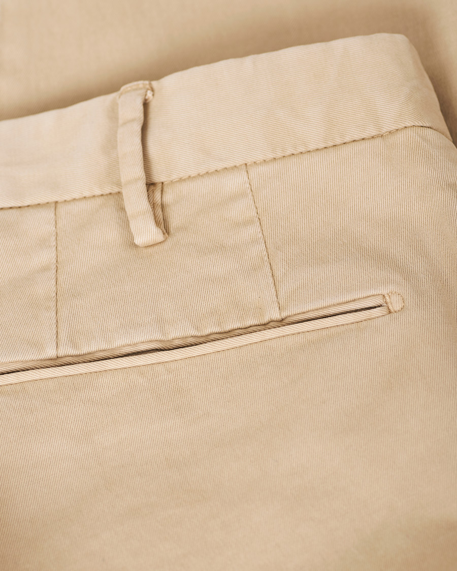 Herren | Hosen | Incotex | Slim Fit Comfort Chino Beige