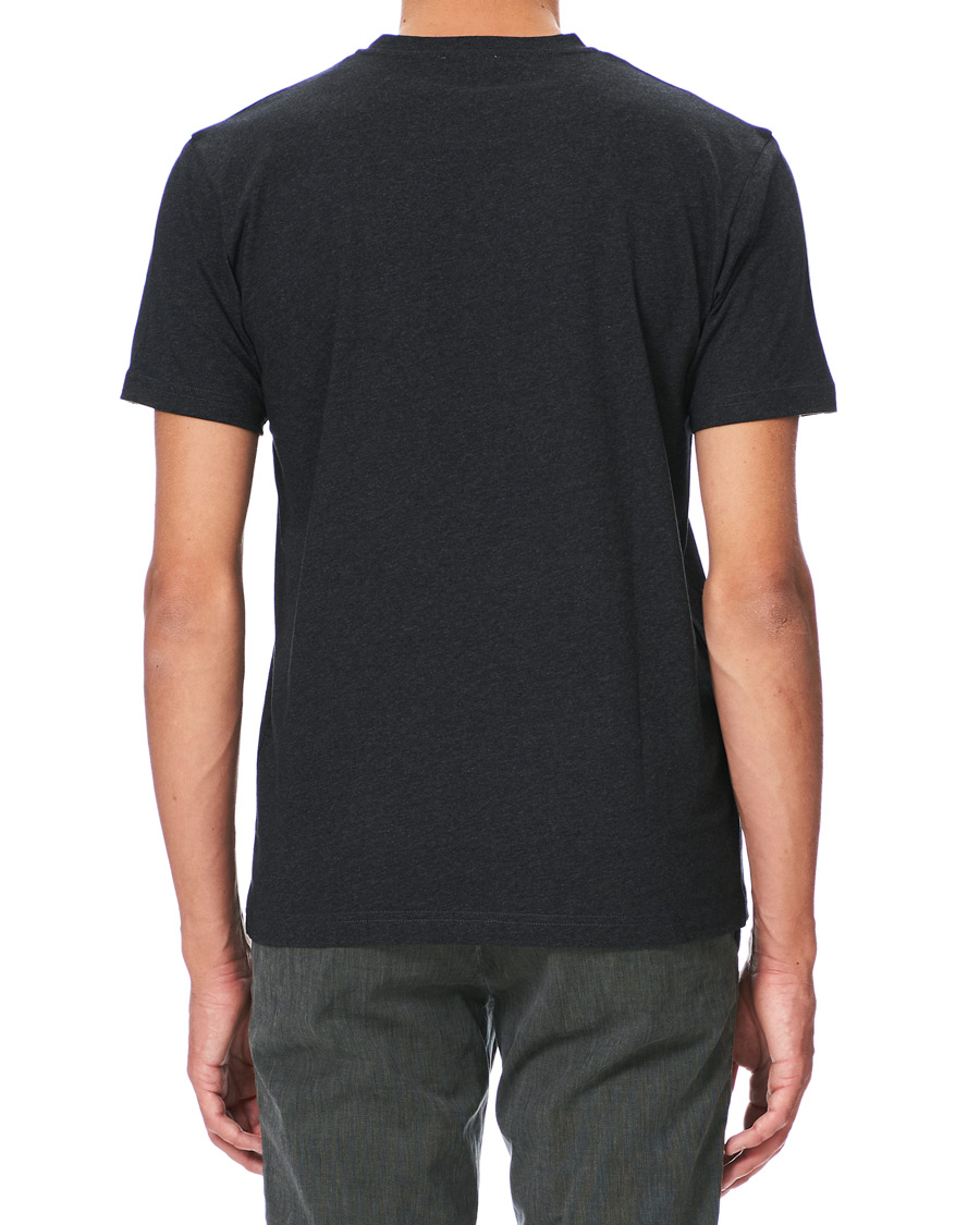 Herren | T-Shirts | Sunspel | Riviera Organic Tee Charcoal Melange