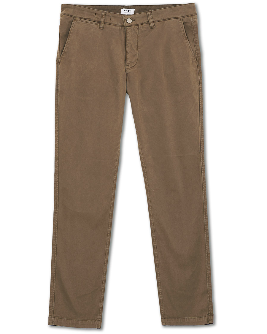 Herren | Hosen | NN07 | Marco Slim Fit Stretch Chinos Khaki Grey