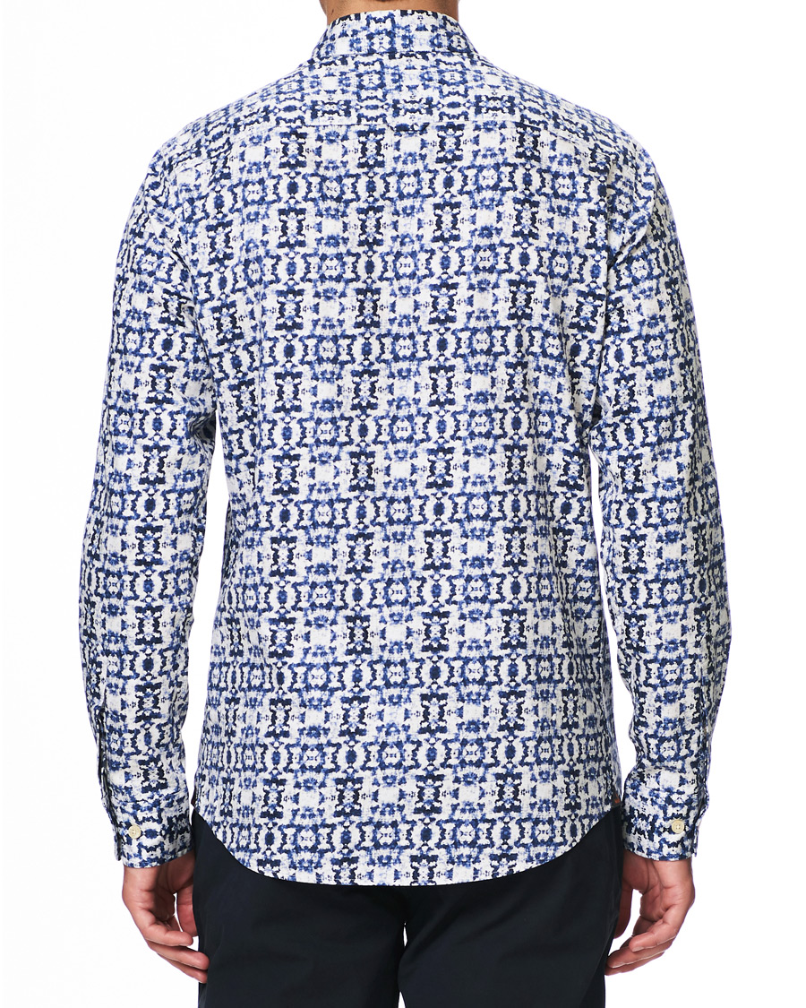 Herren | Hemden | Morris | Pascal Button Under Shirt Blue