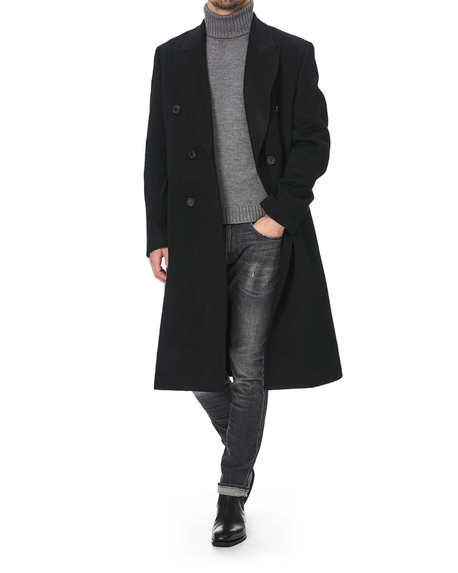 Herren | Jacken | Our Legacy | Whale Double Breasted Wool Coat Black