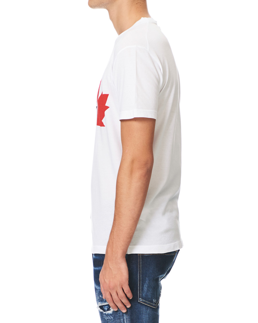 Herren | T-Shirts | Dsquared2 | Cool Fit Logo Crew Neck Tee White