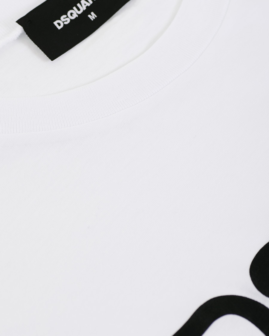 Herren | T-Shirts | Dsquared2 | Cool Fit Logo Crew Neck Tee White