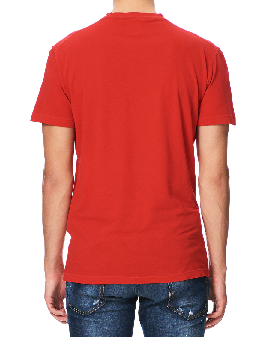 Herren | T-Shirts | Dsquared2 | Cool Fit Logo Crew Neck Tee Red