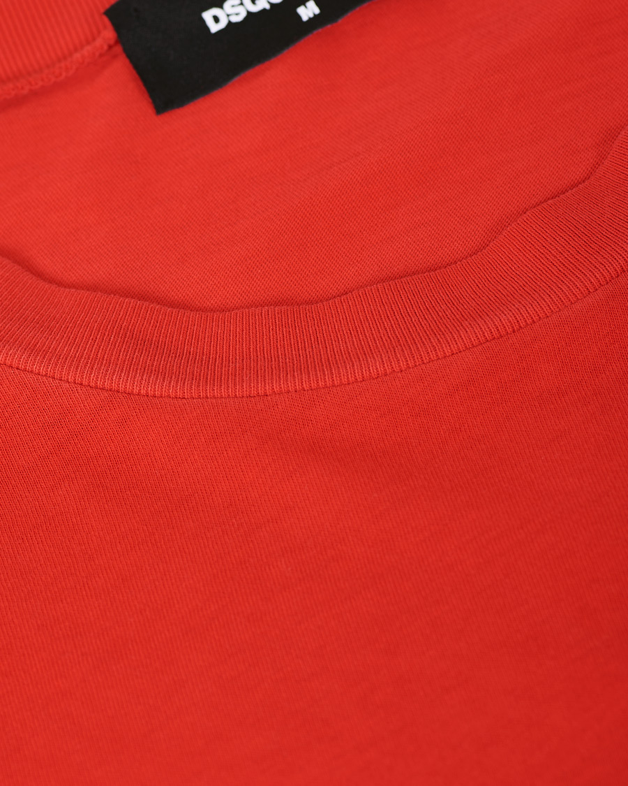 Herren | T-Shirts | Dsquared2 | Cool Fit Logo Crew Neck Tee Red