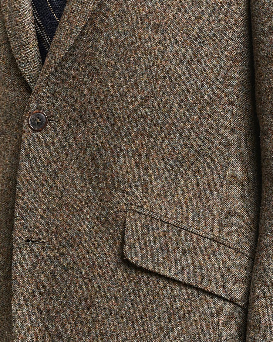 Herren | Sakkos | Walker Slater | Edward Wool Donegal Blazer Moss Green