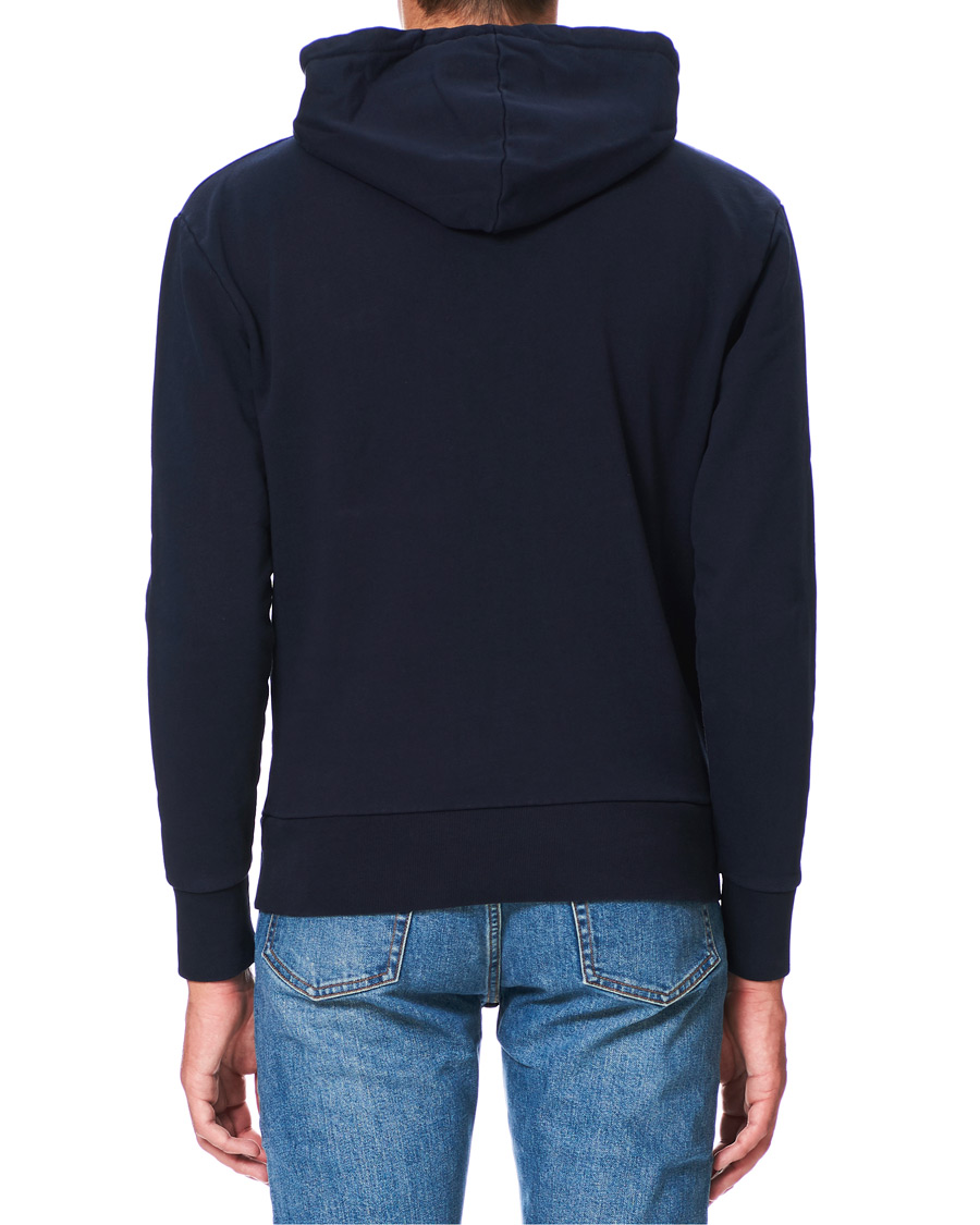Herren | Pullover | Maison Kitsuné | Tricolor Fox Hoodie Navy