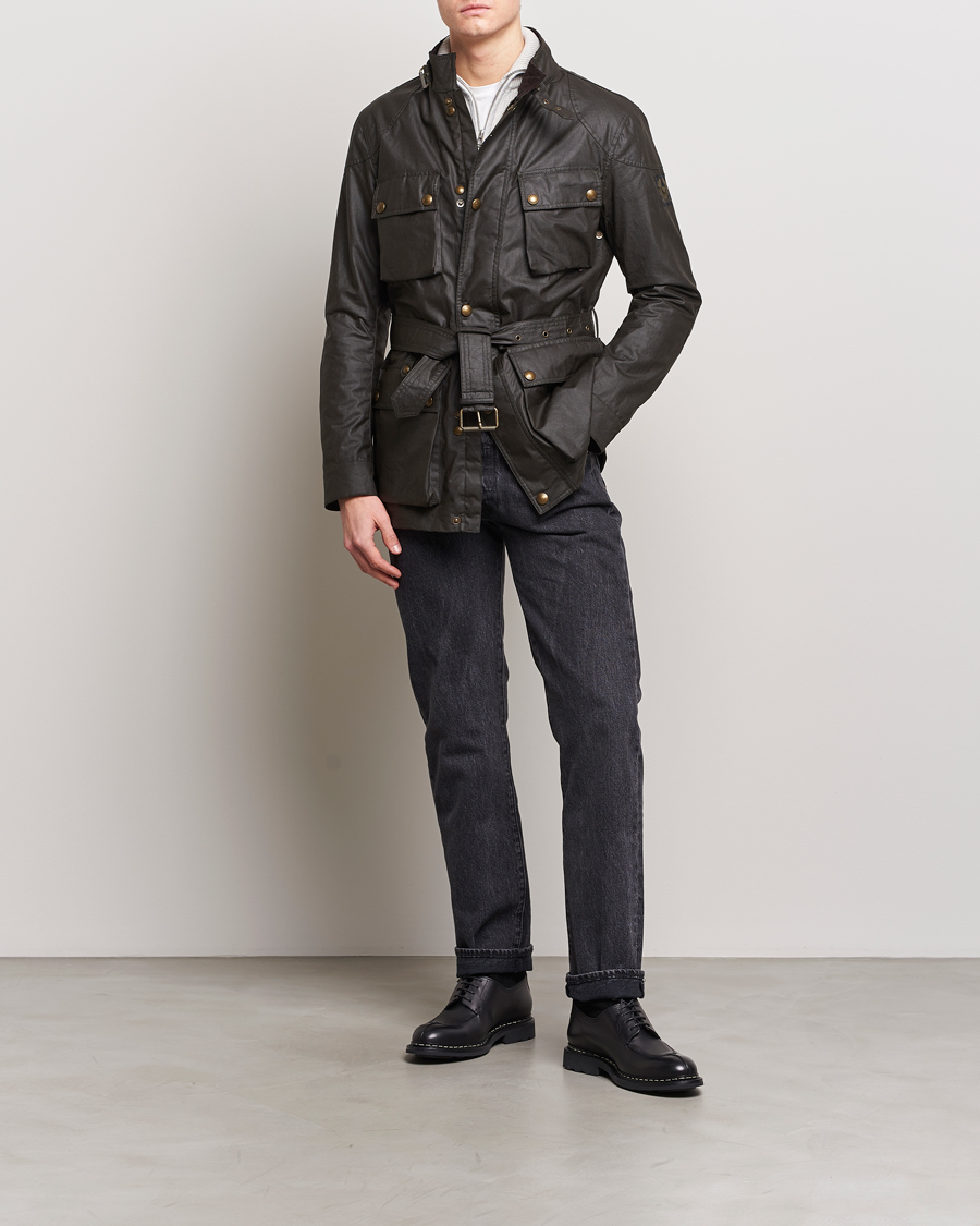 【美品】現行Belstaff Trialmaster &ライナー　36サイズ Belstaff Trialmaster Waxed Jacket Faded Olive bei Care of Carl
