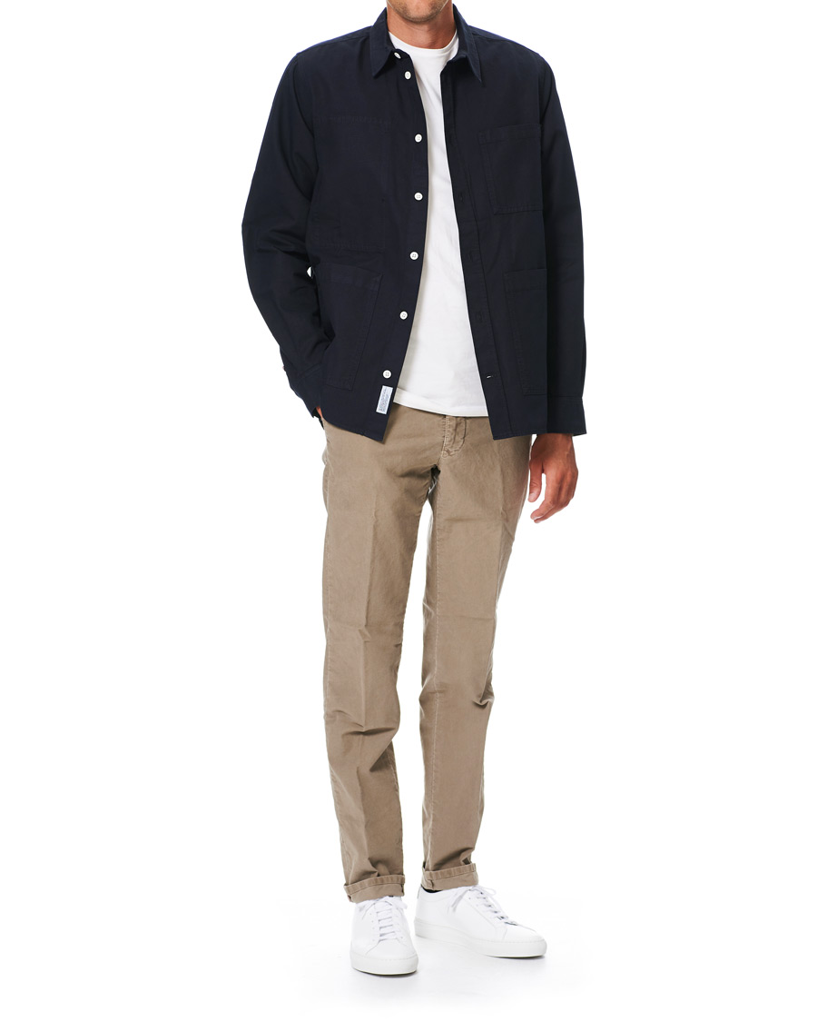 Herren | Hemden | Norse Projects | Thorsten Canvas Overshirt Dark Navy