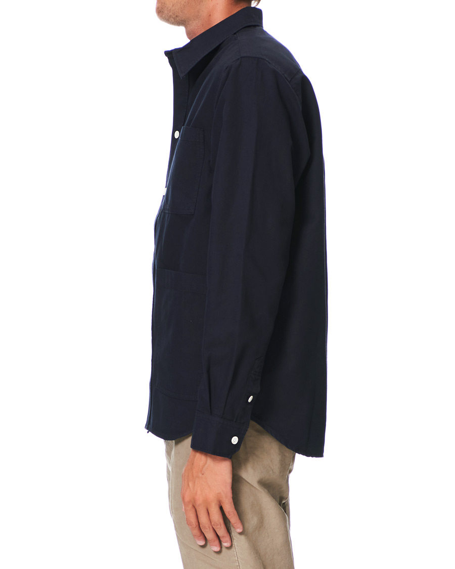 Herren | Hemden | Norse Projects | Thorsten Canvas Overshirt Dark Navy