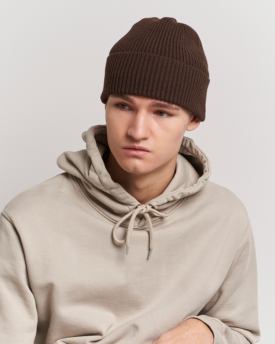 Herren | Mützen | Colorful Standard | Merino Wool Beanie Coffee Brown