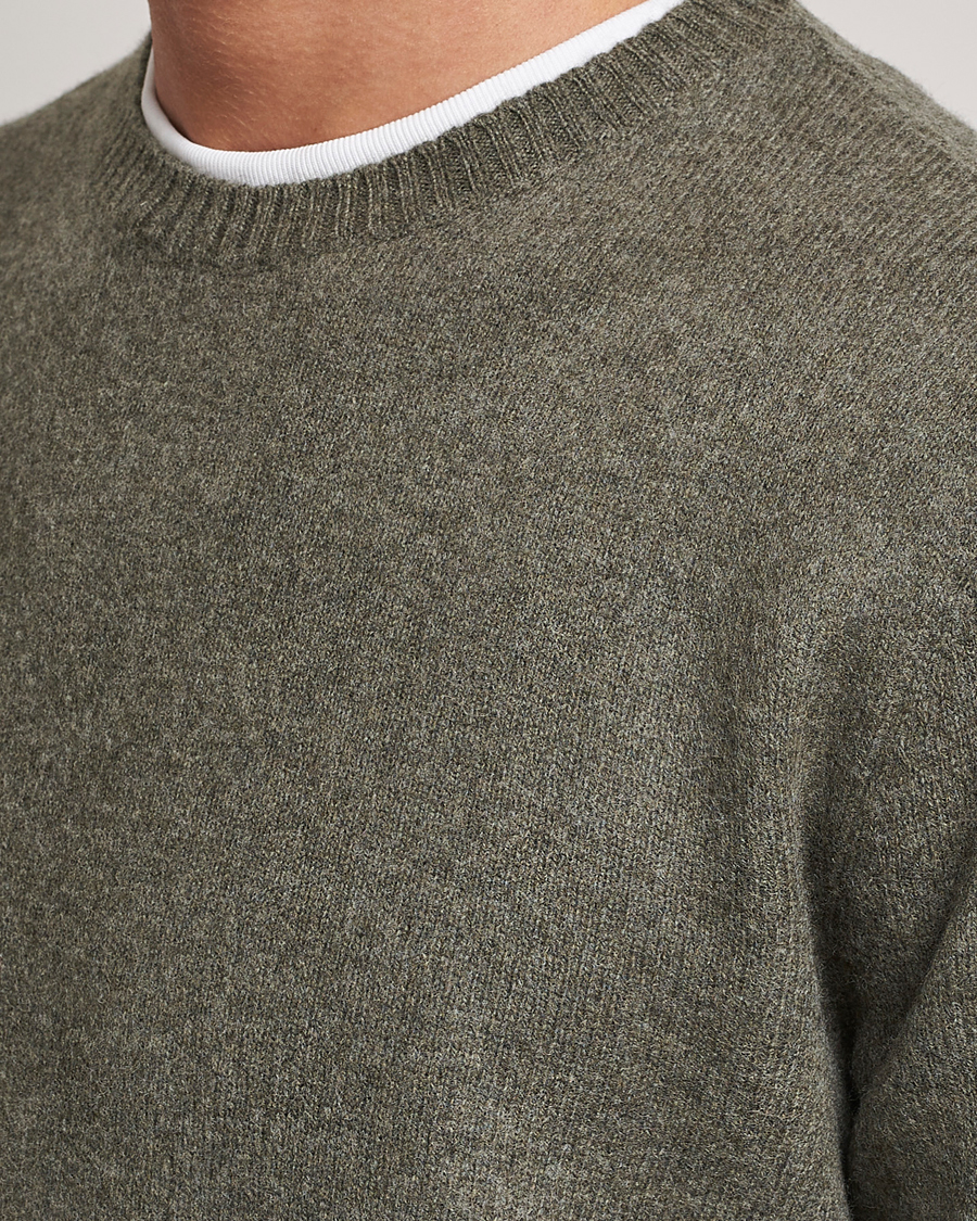 Herren | Pullover | Colorful Standard | Classic Merino Wool Crew Neck Dusty Olive