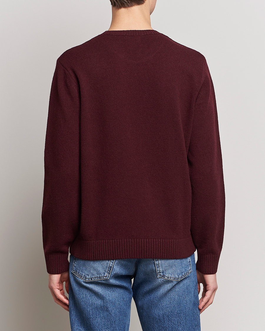 Herren | Pullover | Colorful Standard | Classic Merino Wool Crew Neck Oxblood Red
