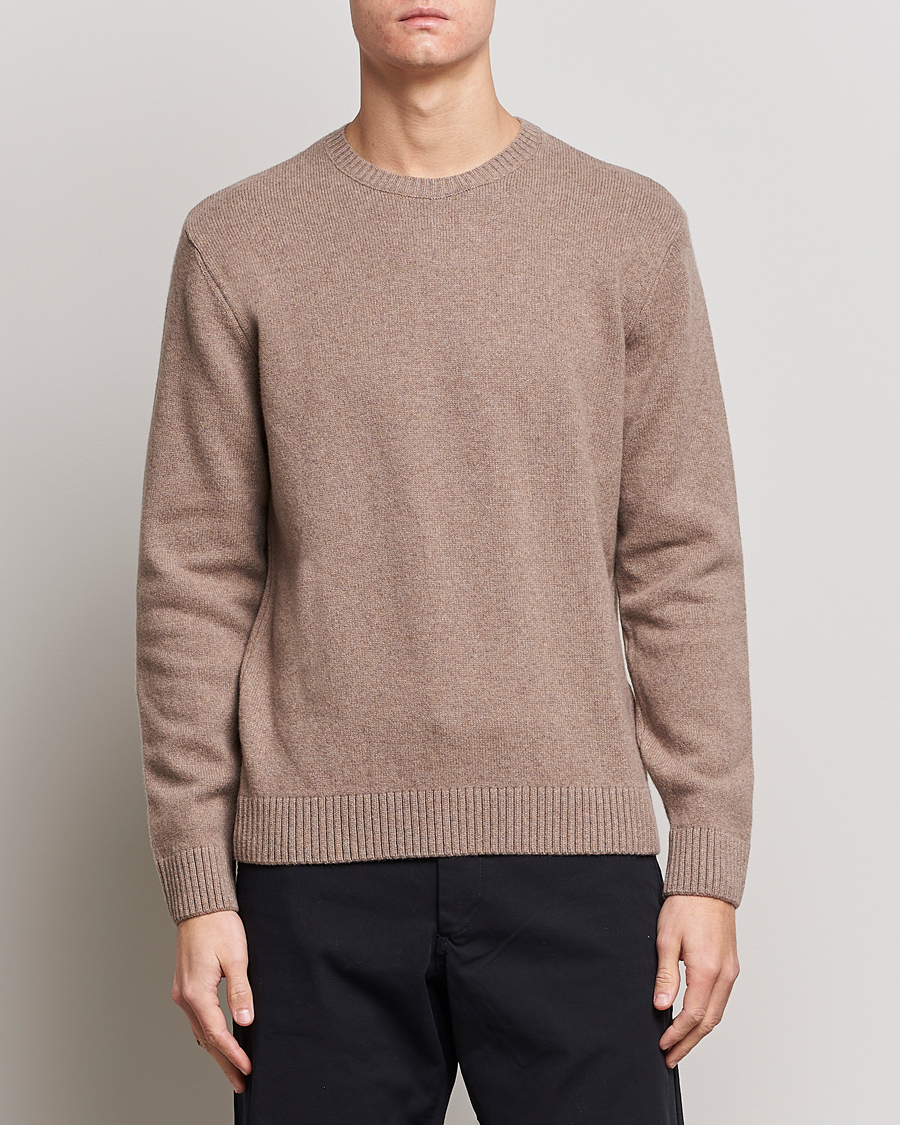 Herr | Colorful Standard | Colorful Standard | Classic Merino Wool Crew Neck Warm Taupe