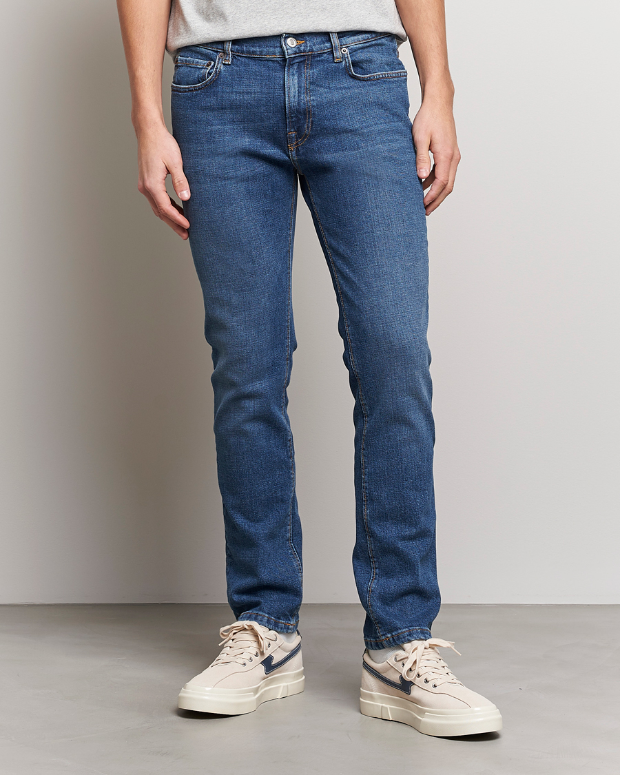 Herren | Kleidung | Jeanerica | SM001 Slim Jeans Mid Vintage