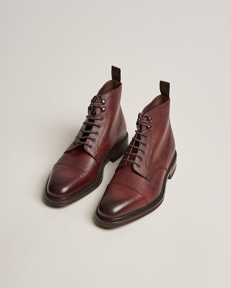 Herren | Loake 1880 Roehampton Boot Oxblood Calf Grain | Loake 1880 | Roehampton Boot Oxblood Calf Grain