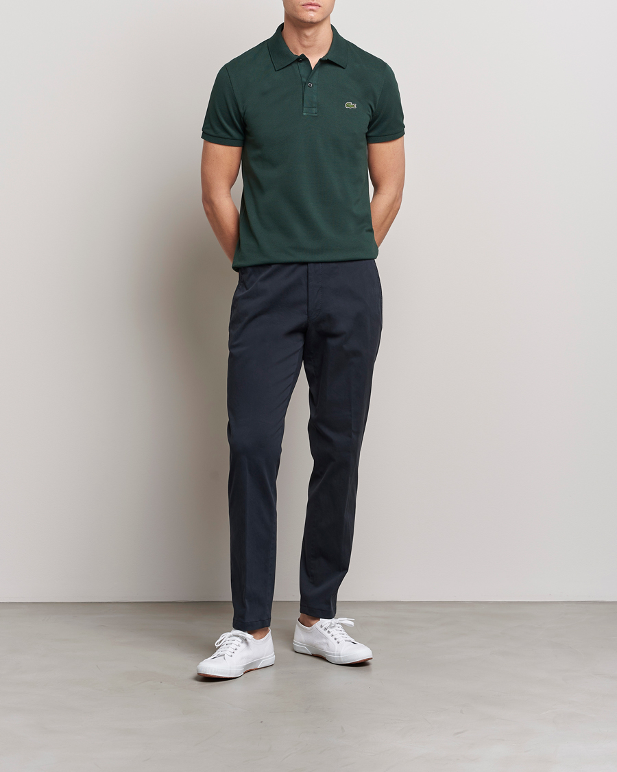 Herren | Poloshirts | Lacoste | Slim Fit Polo Piké Sinople