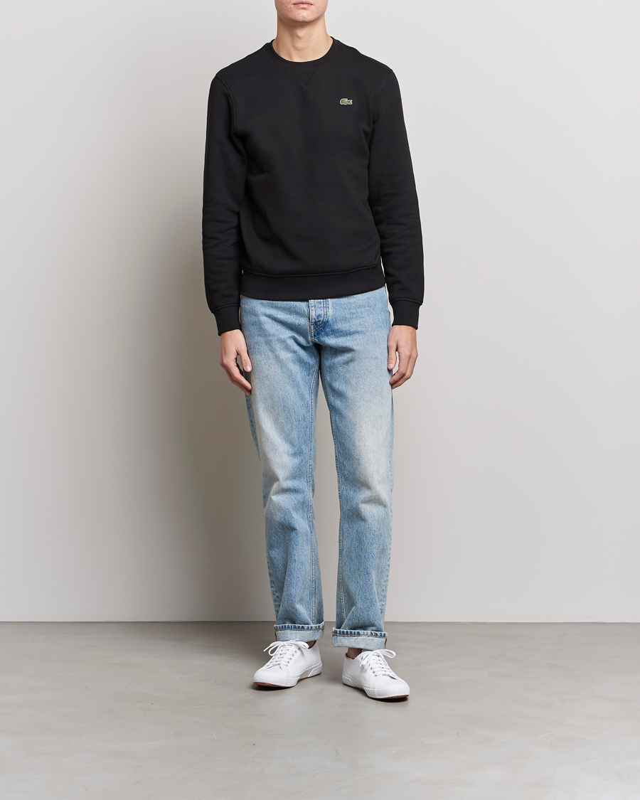 Herren | Pullover | Lacoste | Crew Neck Sweatshirt Black