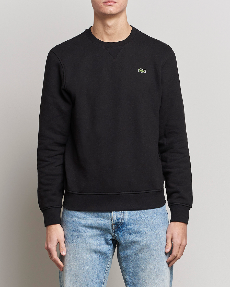 Herren | Pullover | Lacoste | Crew Neck Sweatshirt Black