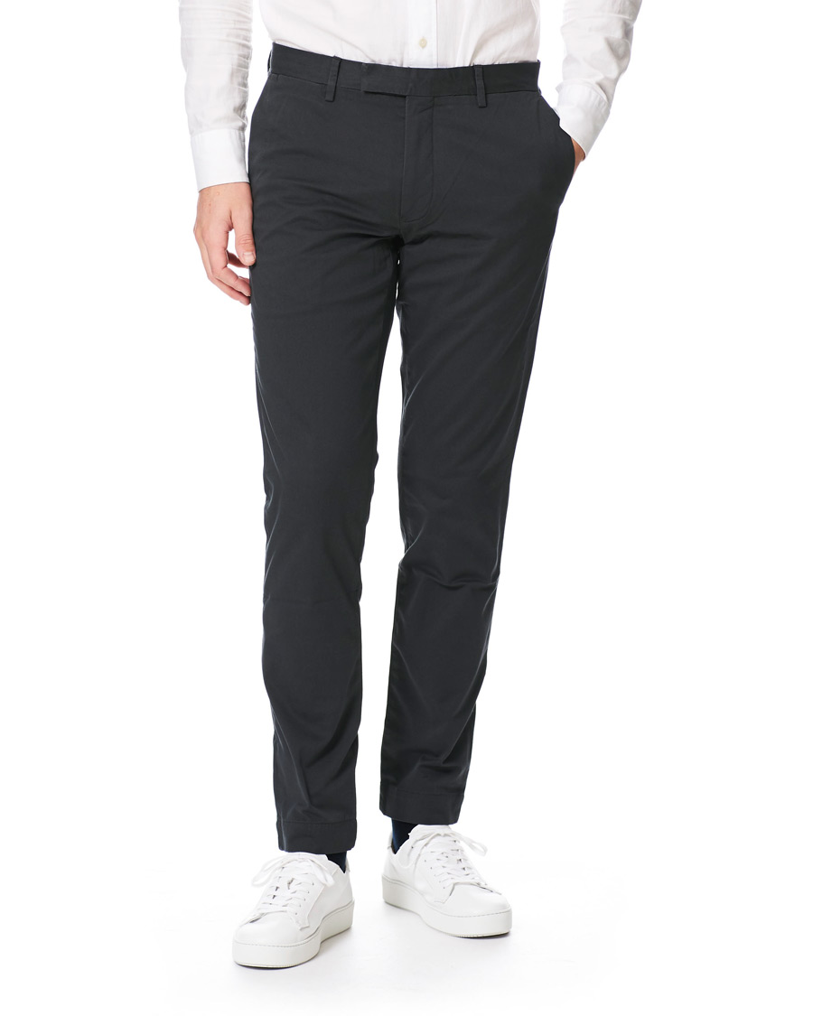 Herren | Hosen | Polo Ralph Lauren | Slim Fit Stretch Chinos Black Mask