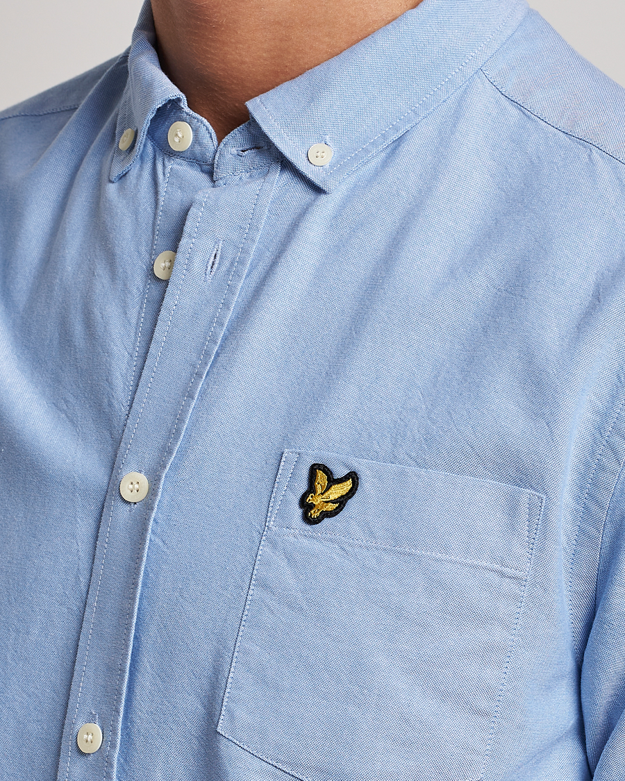 Herren | Hemden | Lyle & Scott | Lightweight Oxford Shirt Riviera Blue