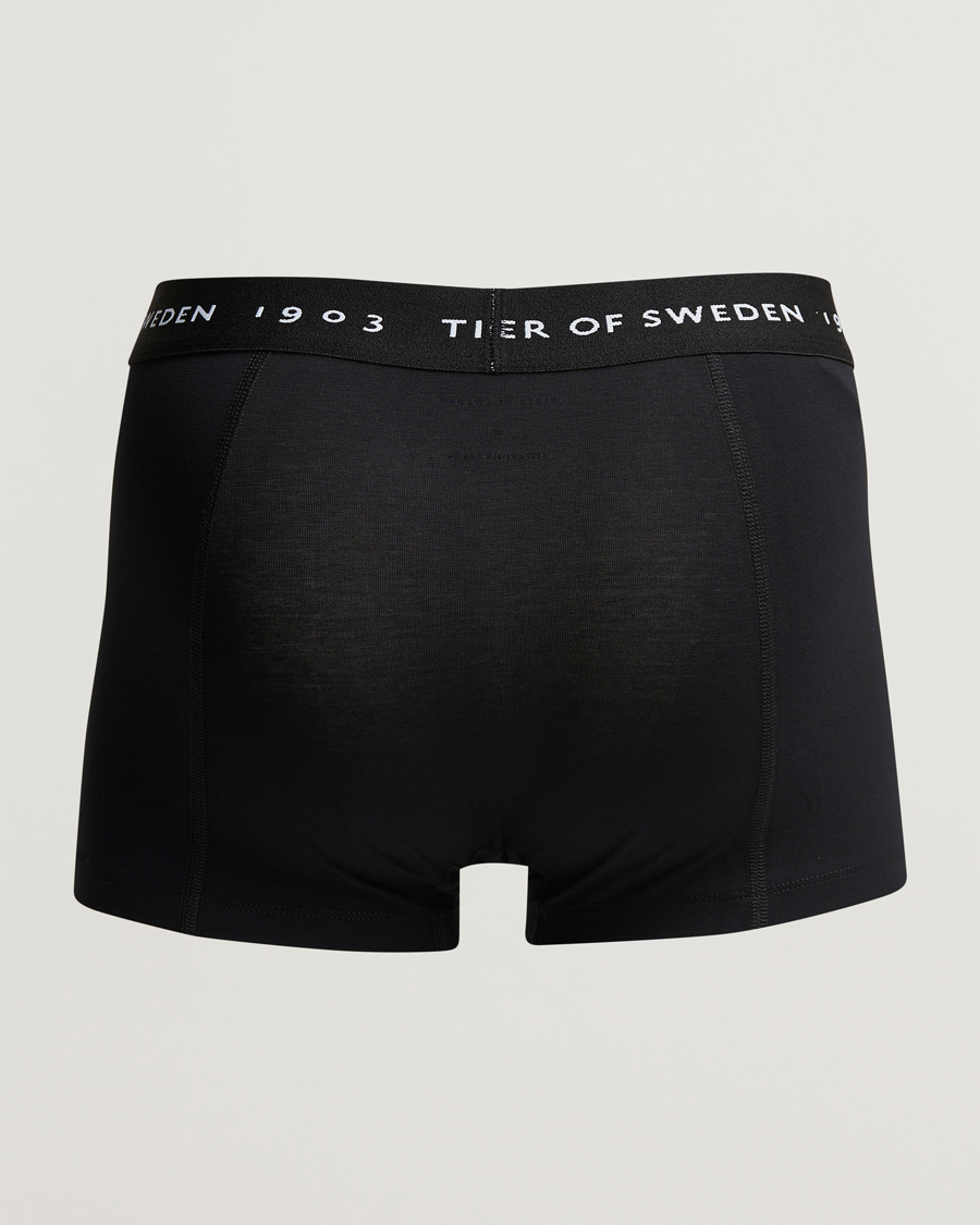 Herren | Unterhosen | Tiger of Sweden | Hermod Cotton 3-Pack Boxer Brief Black