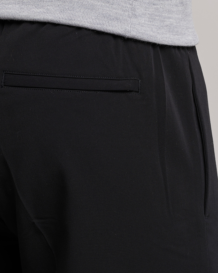 Herren | Hosen | Samsøe Samsøe | Smithy Drawstring Trousers Black