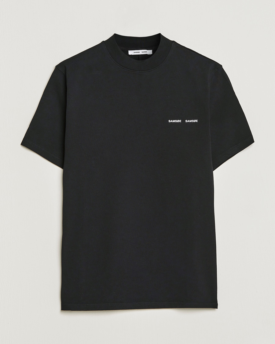 Herren | T-Shirts | Samsøe Samsøe | Norsbro Organic Cotton Tee Black