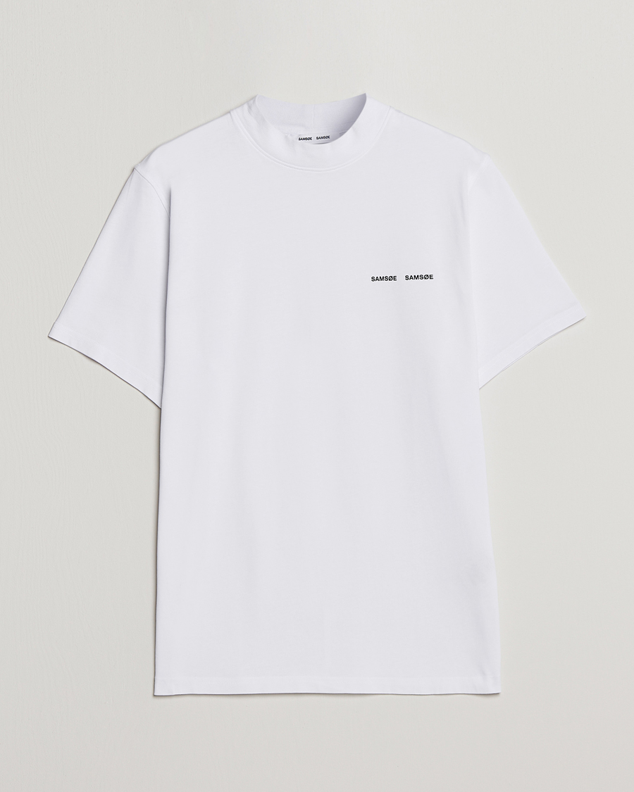 Herren | T-Shirts | Samsøe Samsøe | Norsbro Organic Cotton Tee White