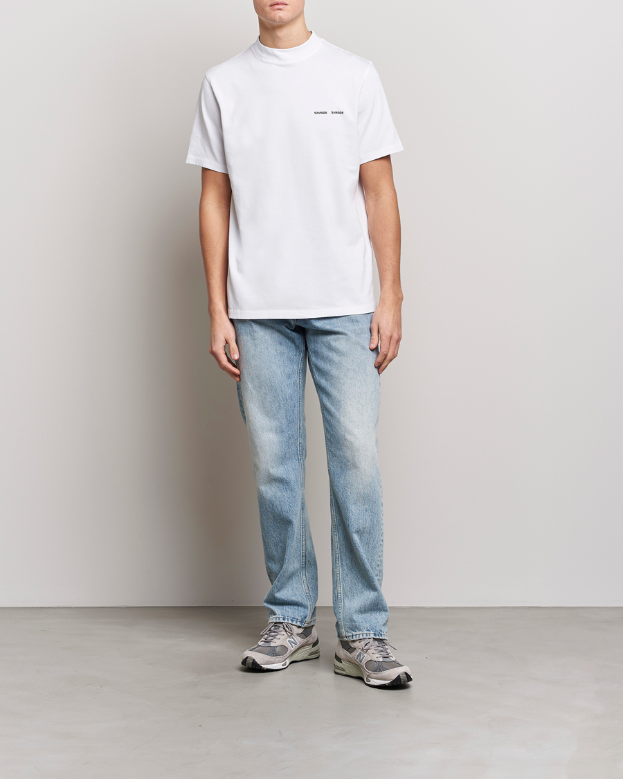 Herren | T-Shirts | Samsøe Samsøe | Norsbro Organic Cotton Tee White