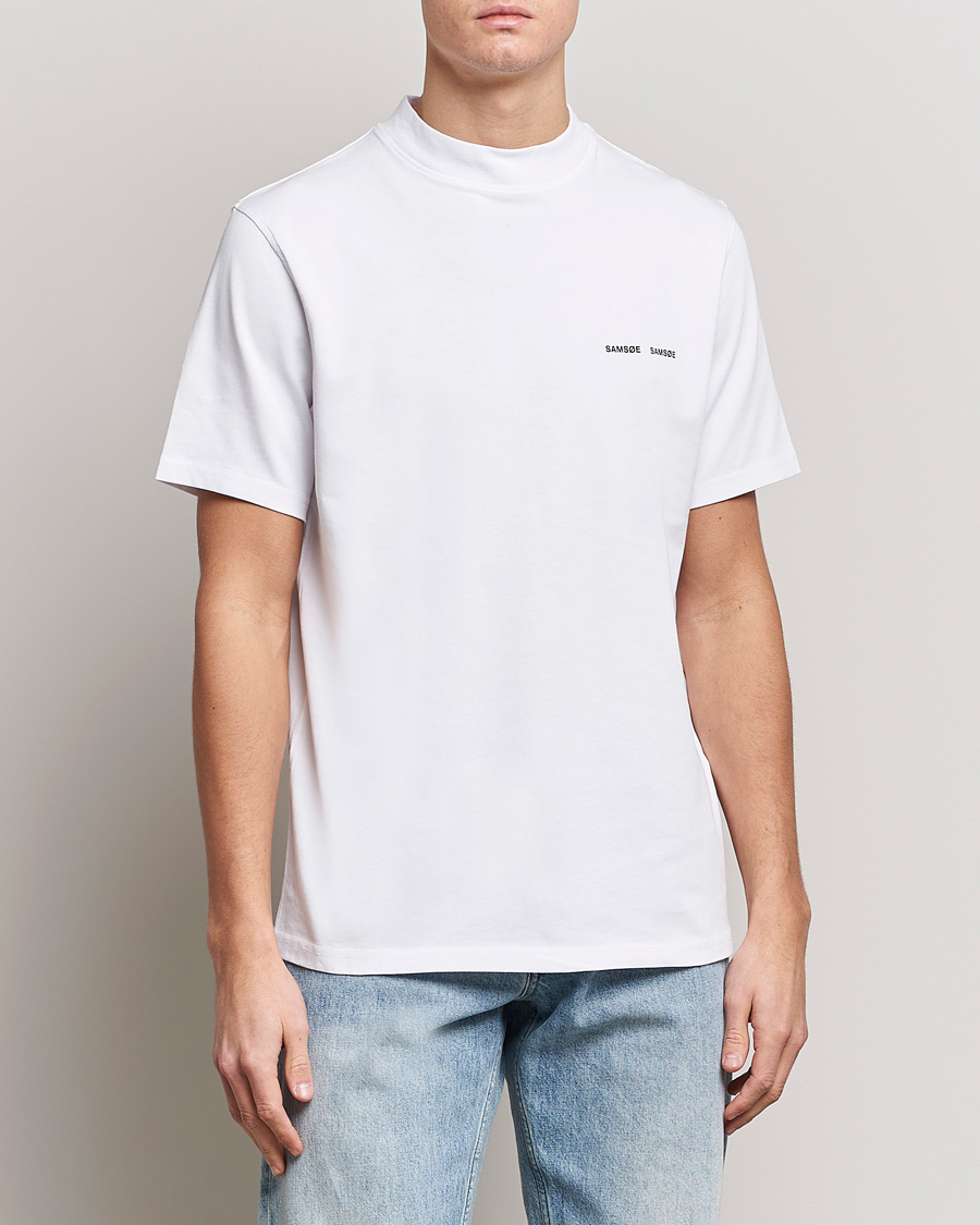 Herren | T-Shirts | Samsøe Samsøe | Norsbro Organic Cotton Tee White