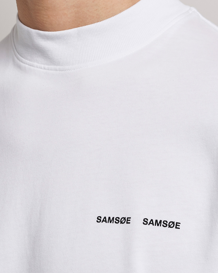 Herren | T-Shirts | Samsøe Samsøe | Norsbro Organic Cotton Tee White