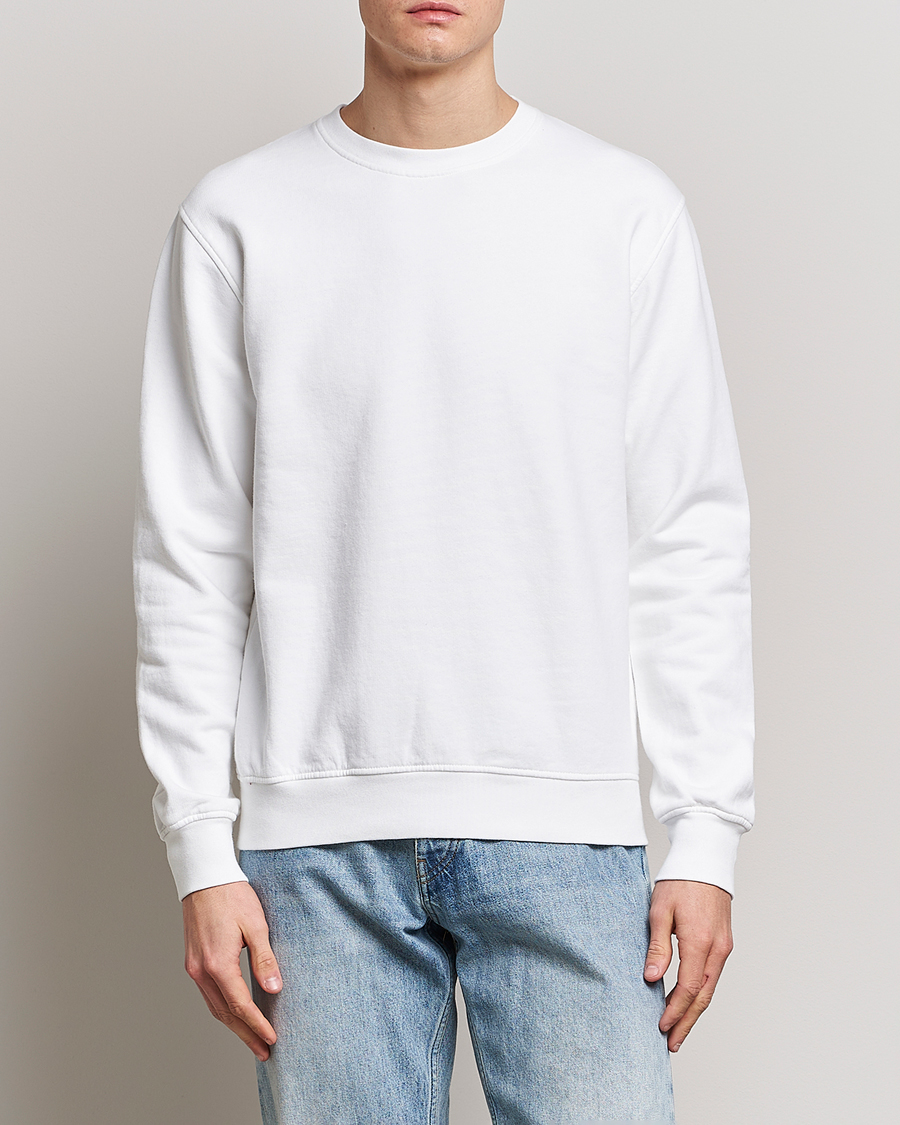 Herren | Sweatshirts | Colorful Standard | Classic Organic Crew Neck Sweat Optical White