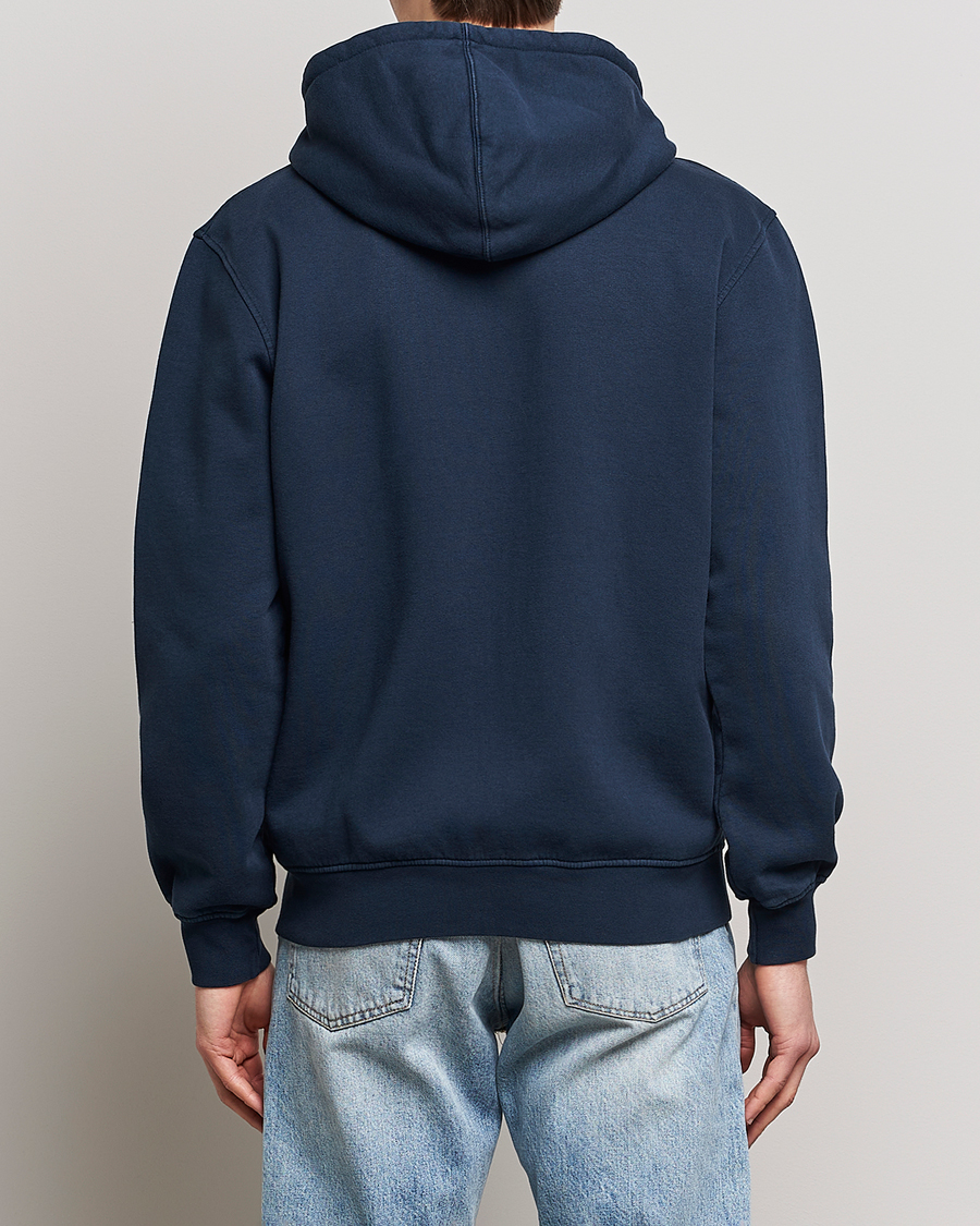 Herren | Pullover | Colorful Standard | Classic Organic Full Zip Hood Navy Blue