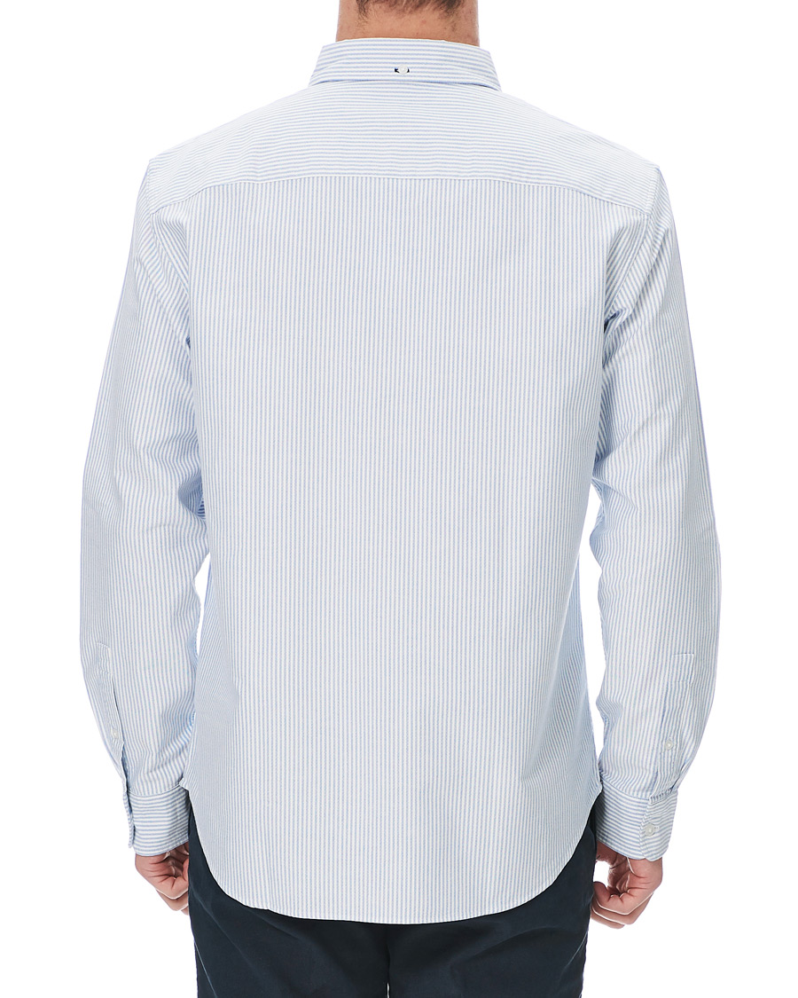 Herren | Hemden | Club Monaco | Slim Fit Oxford Stripe Shirt Blue/White