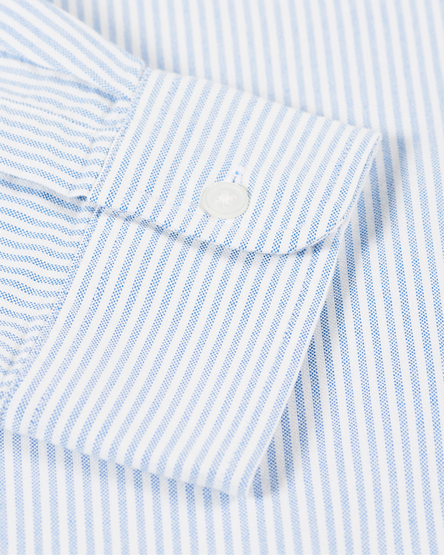 Herren | Hemden | Club Monaco | Slim Fit Oxford Stripe Shirt Blue/White