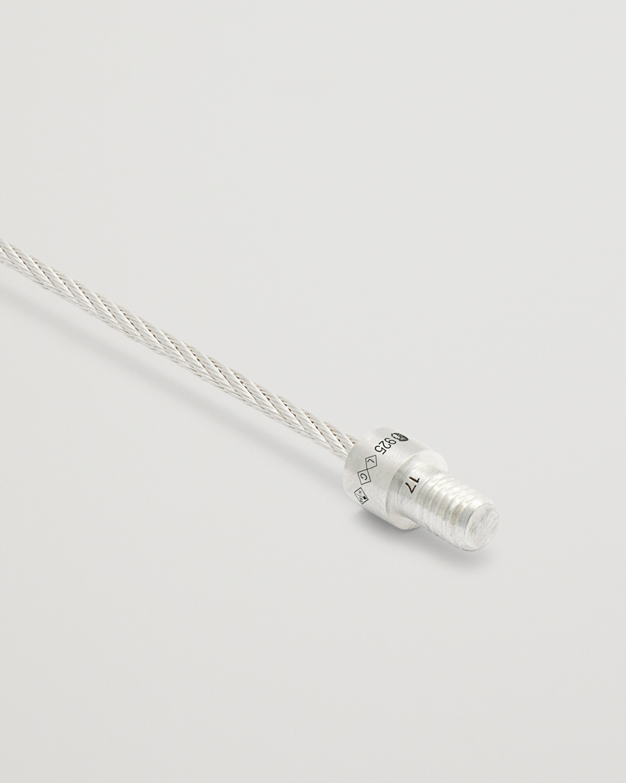 Herren | Schmuck | LE GRAMME | Cable Bracelet Brushed Sterling Silver 7g