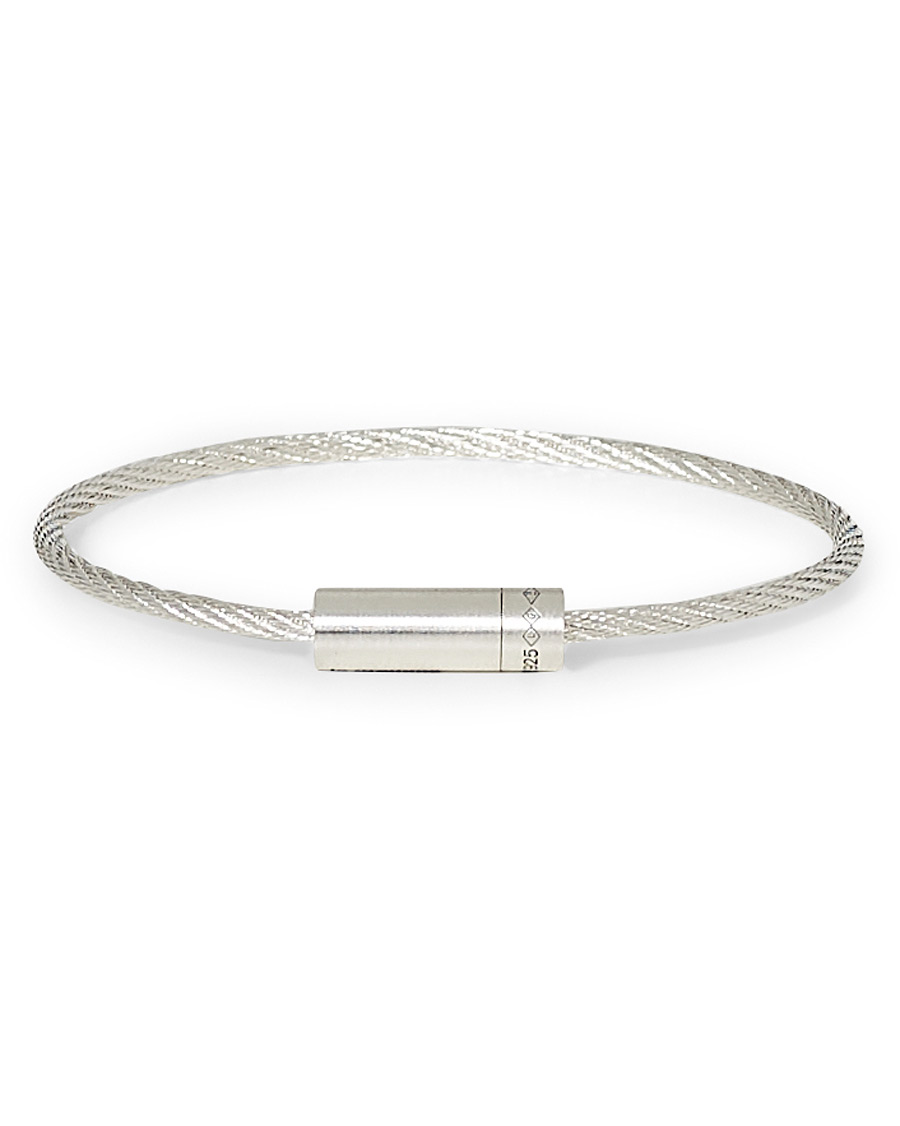 Herren | LE GRAMME Cable Bracelet Brushed Sterling Silver 9g | LE GRAMME | Cable Bracelet Brushed Sterling Silver 9g