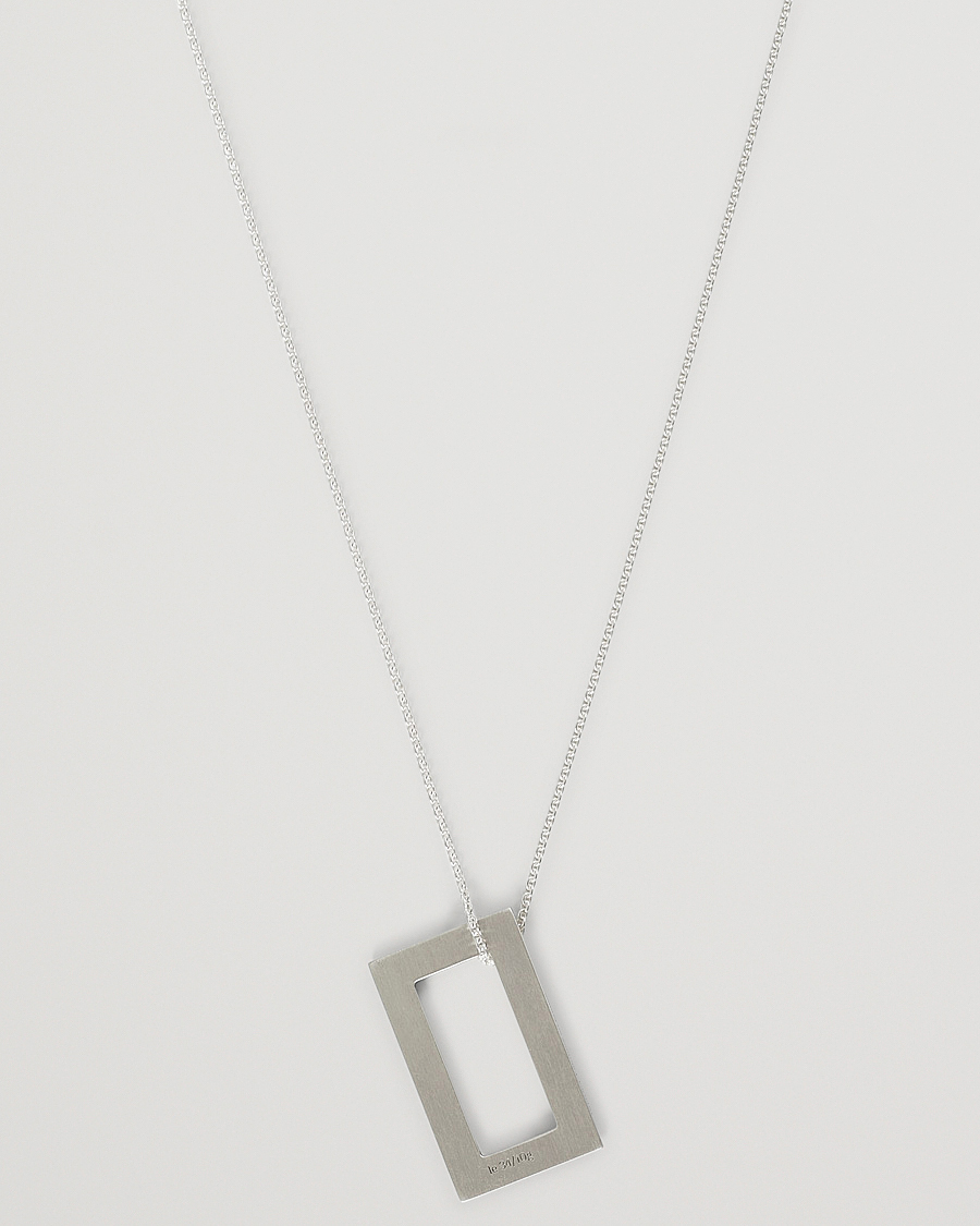 Herren | LE GRAMME Rectangular Necklace Le 3.4 Sterling Silver | LE GRAMME | Rectangular Necklace Le 3.4 Sterling Silver