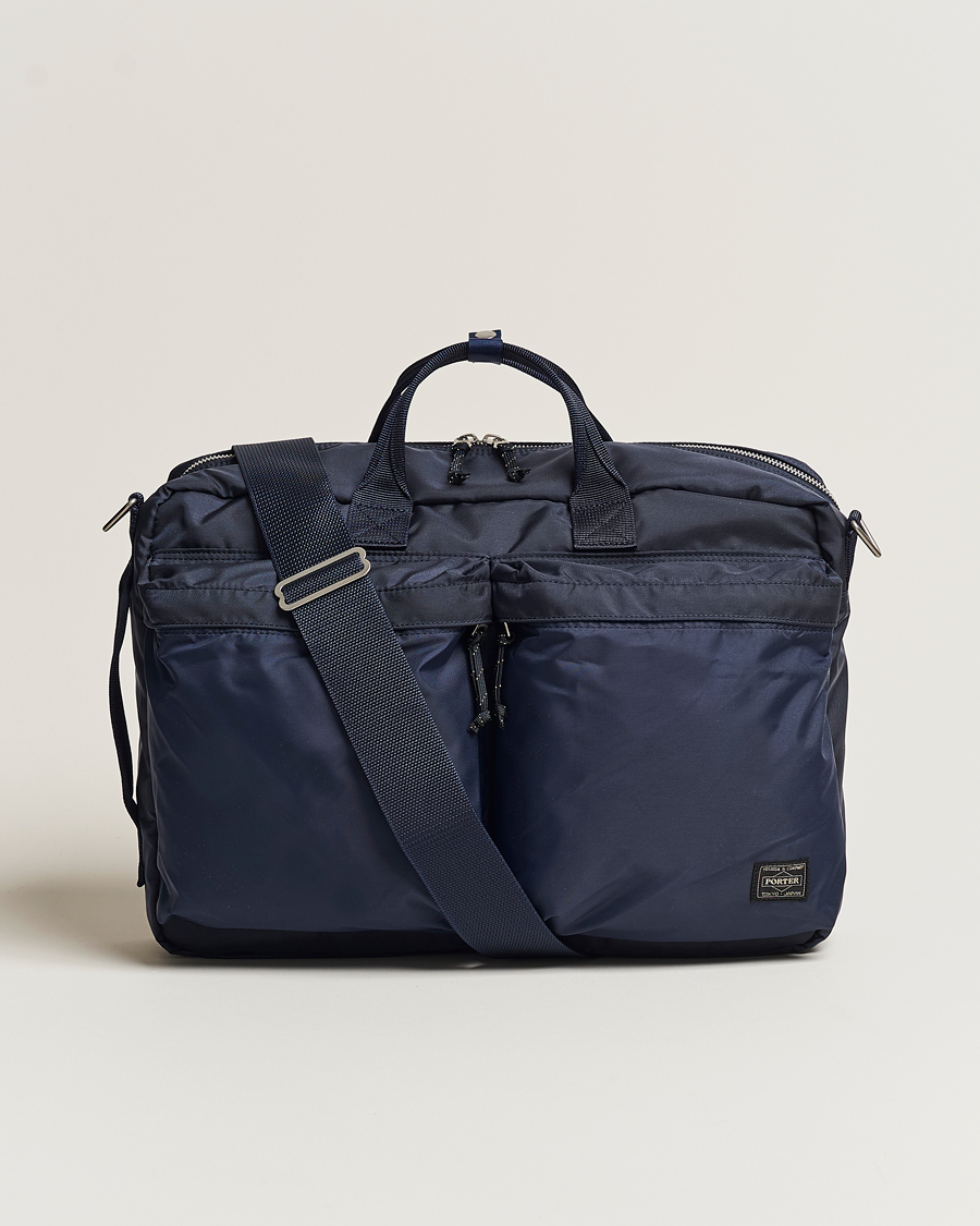 Herren | Taschen | Porter-Yoshida & Co. | Porter-Yoshida & Co.Force 3Way BriefcaseNavy Blue