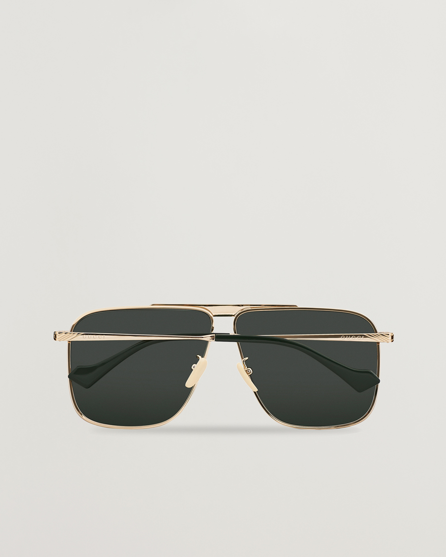 Herren | GUCCI GG8040S Sunglasses Gold/Green | Gucci | GG8040S Sunglasses Gold/Green