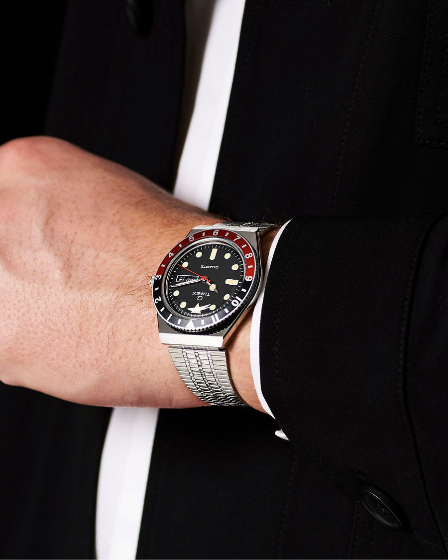 Herren | Timex Q Reissue 1979 Black/Red | Timex | Q Reissue 1979 Black/Red