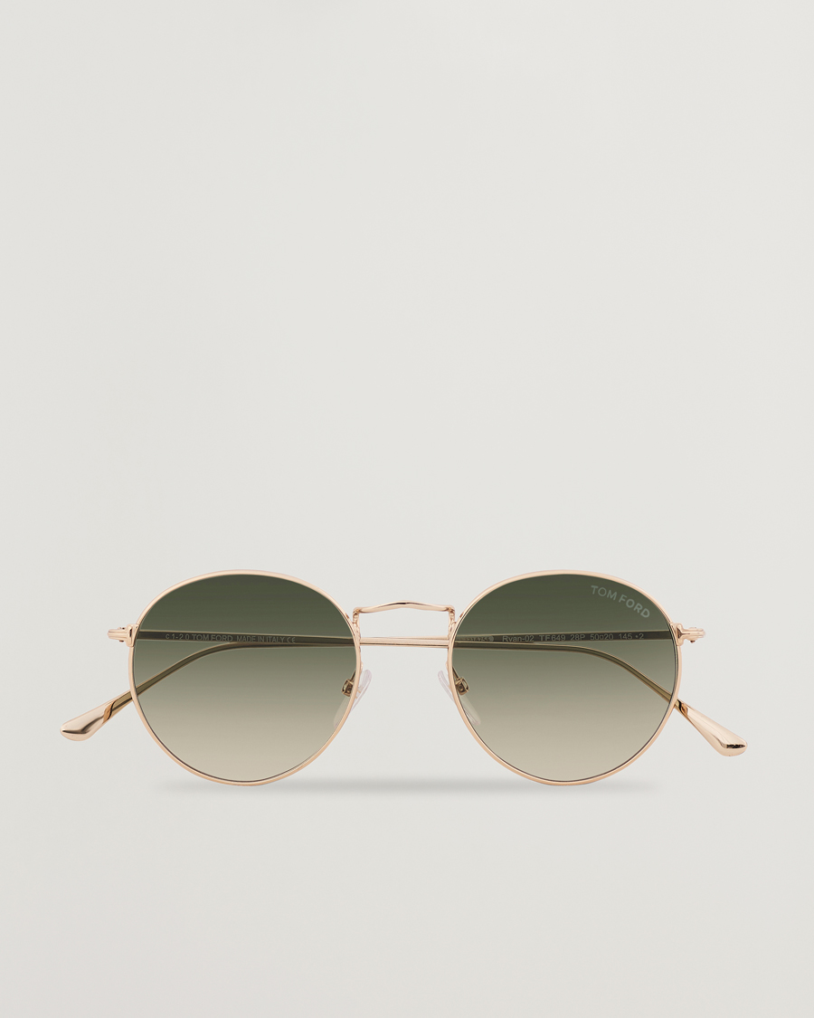 Herren | Tom Ford Ryan FT0649 Sunglasses Green | Tom Ford | Ryan FT0649 Sunglasses Green